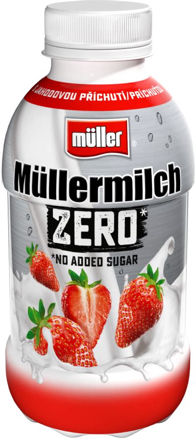 Müllermilch ZERO Müllermilch Produkty Müller Tu chuť prostě mülluju