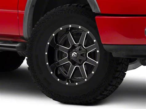 Fuel Wheels F 150 Maverick Gloss Black Milled 6 Lug Wheel 20x10 24mm Offset D61020009845 04