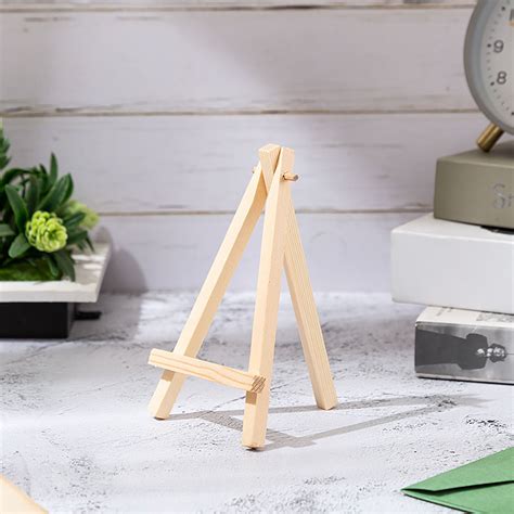 Hengsof Wood Easels Easel Stand For Painting Canvases Art And Crafts 8 Pack Tripod