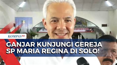 Capres Ganjar Pranowo Ucapkan Selamat Natal Kepada Jemaat Gereja