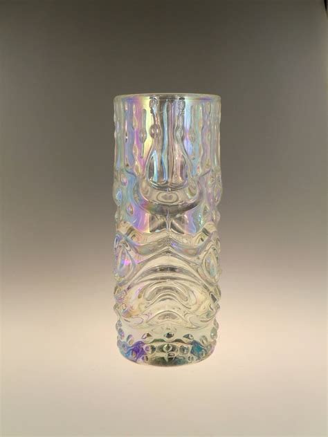 Bohemian Czech Sklo Union Hermanova Hut Art Glass Iris Iridescent Vase