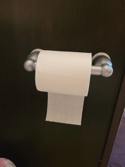 My roommate, who is 4.5 years old, finally replaced the TP on his own