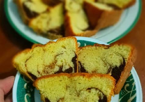 Resep Marble Cake Marmer Cake Oleh Rahma Odhong Cookpad