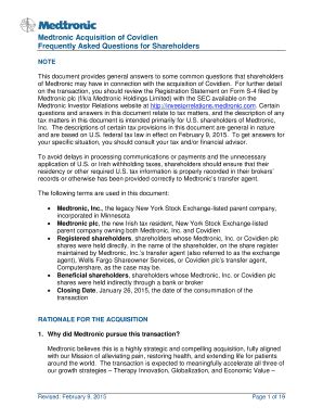 Fillable Online D Gcv Sxt Gxu Cloudfront Medtronic Acquisition Of