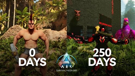 I Survived Over 250 Days In ARK Survival Ascended This Is The Result