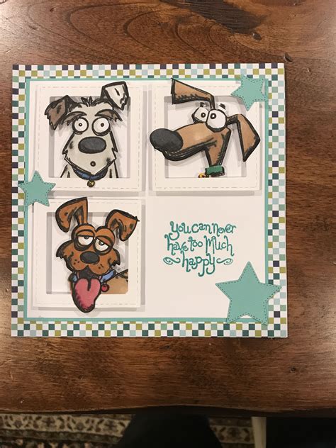 Pin By Carrie Irene On Card Ideas Crazy Dogs Cards Dog Cards