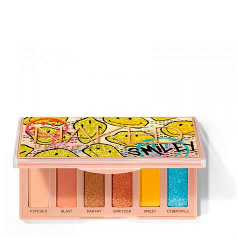 Ud X Smiley Naked Mucho Happy Mini Eyeshadow Palette Sabina