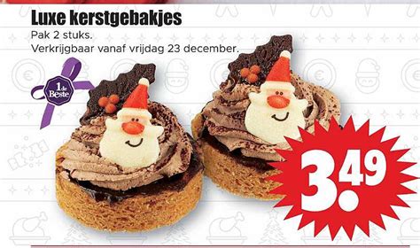 Luxe Kerstgebakjes Aanbieding Bij Dirk Folders Nl