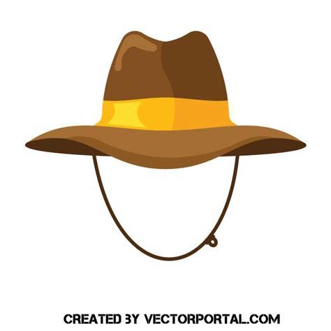 Indiana Jones Hat Clipart Image