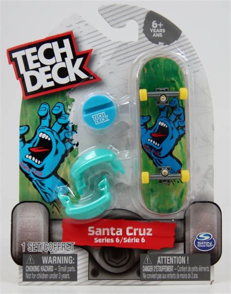 Tech Deck Santa Cruz Skateboards Screaming Hand Series 6 Etsy