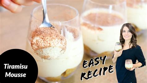 How To Make Tiramisu Mousse Quick And Easy Recipe Youtube