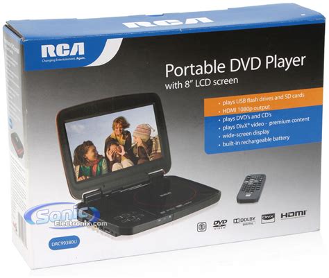 Rca Drc99380u 8 Portable Dvd Player Usbsd Card Reader With Hdmi Output