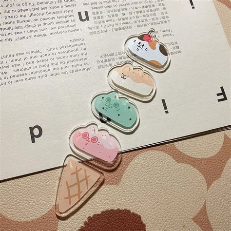 Cat And Cat Ice Cream Powerful Magnet Set Shop Catlife Magnets