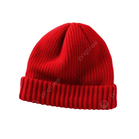 Red Beany Hat Toque Caps Toque Beanie Cap Png Transparent Image And