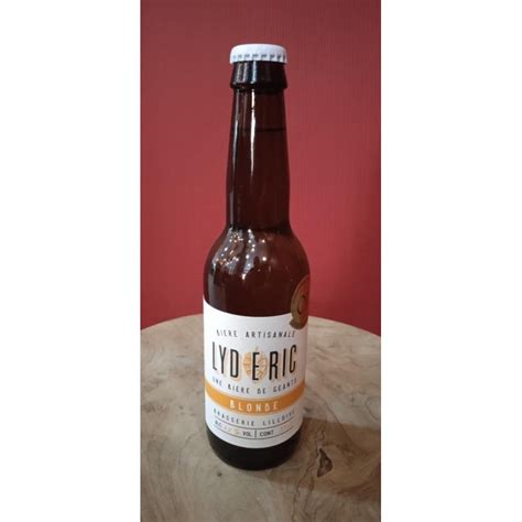 Bière blonde Lydéric 6 5 vol 33cl