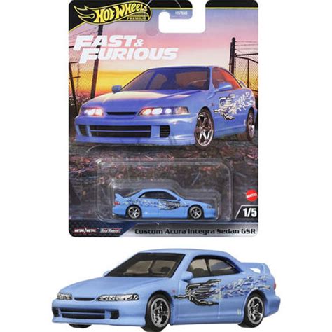 dショッピング Hot Wheels ホットウィール ワイルドスピード カスタム アキュラ インテグラ セダン GSR JDJ 国内正規流通品 ミニカー 自動車 マテル