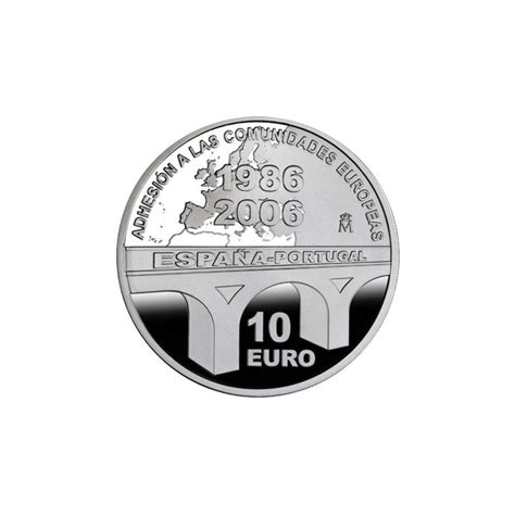 Moneda 2006 XX Aniversario CE 10 Euros Plata