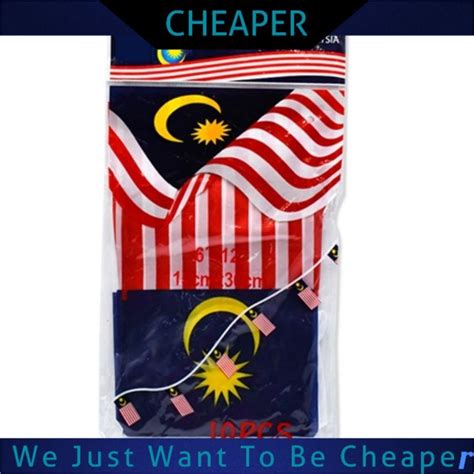 Jalur Gemilang Flag For Malaysia In Cm X Cm Bendera Negara