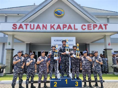 Satuan Kapal Cepat Koarmada Ii Gelar Lomba Trengginas Bahari Pelopor