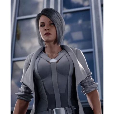 Spider Man Ps Video Game Silver Sable Coat