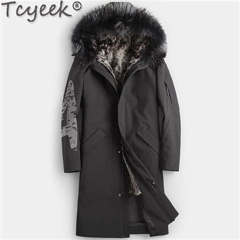 Tcyeekreal Abrigo De Piel De Oveja Natural Abrigo De Invierno Chaqueta