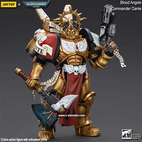 JOYTOY Warhammer 40K: Blood Angels Commander Dante (JT8575) - V Store