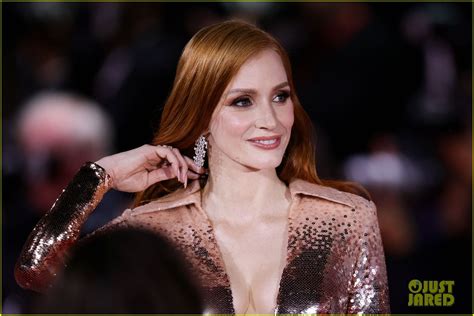 Jessica Chastain Shimmers In Gucci At Memory Premiere Held During