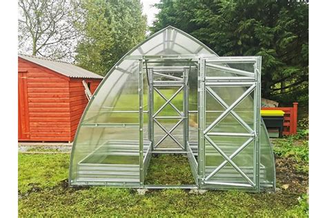 Каркас теплицы с декоративной окантовкой ВОЛЯ Дачная Стрелка ЛЮКС без ...