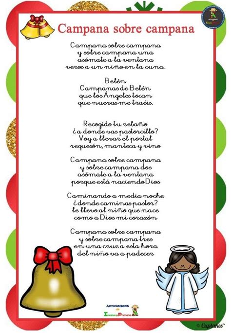 Colección de letras de villancicos navideños para los mas peques