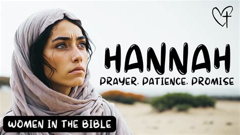 Hannah A Powerful Story Of Faith Women In The Bible Ep 13 Youtube