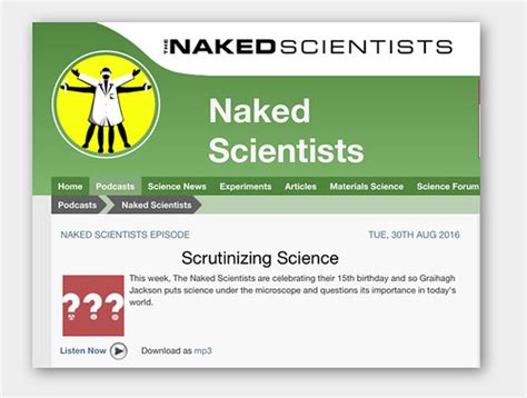 ICYMI No 7 A Day In The Life Of A Naked Scientist Reciprocal Space