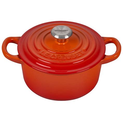 3 5qt Signature Cast Iron Round Dutch Oven Flame Power Sales