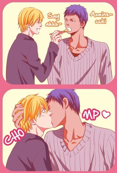 Aomine X Kise Kise X Aomine Aokise Kiseao 青黄 Aomine Daiki Kise Ryouta Yaoi