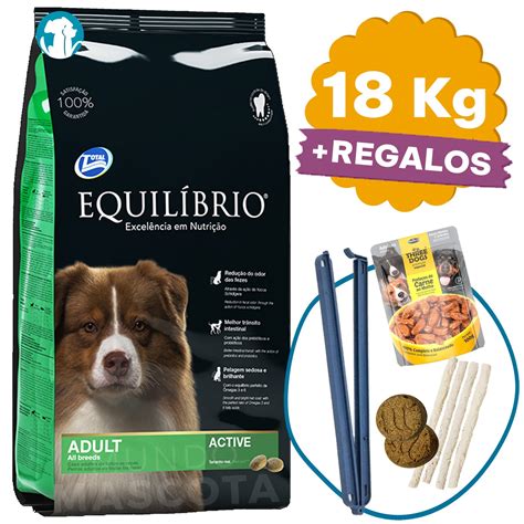 Equilibrio Perro Adulto Todas Las Razas 18 Kg Mundo Mascota