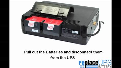 How To Replace Apc Br G Ups Battery Back Ups Pro Youtube