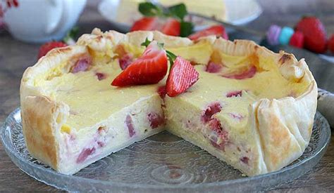 Tarte crémeuse au mascarpone et aux fraises Tout A Savoir