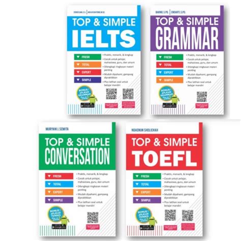 Jual BUKU POCKET TOEFL IELTS GRAMMAR CONVERSATION BAHASA INGGRIS