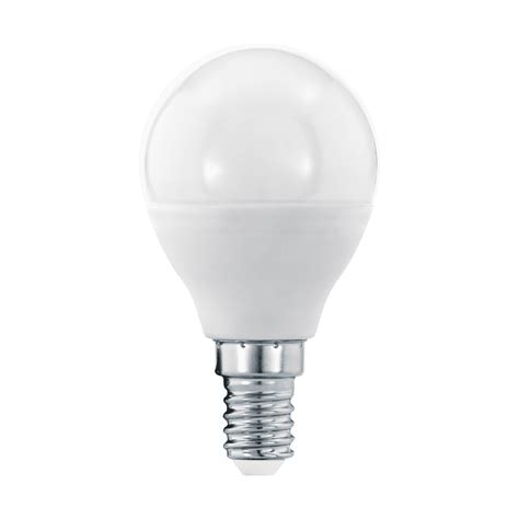 E14 Dimmable Warm White Opal LED Golf Ball 5 5W 3000K 470lm