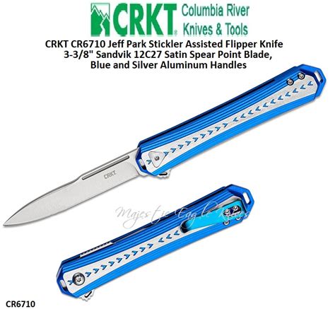 Columbia River Cr6710 Crkt Jeff Park Stickler Assisted Flipper Pocket