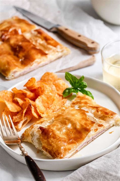 Ham And Cheese Puff Pastry Easy Appetizer Recipe