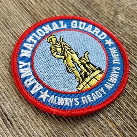 Army National Guard Patch Always Ready Always There Travel Etsy