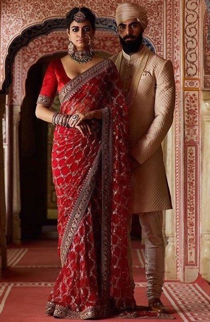 Sabyasachi Red Bridal Saree Dresses Images