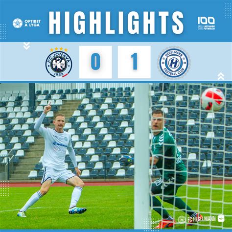 Optibet A Lyga 19 Turas FK Jonava X FC Hegelmann HIGHLIGHTS Hegelmann