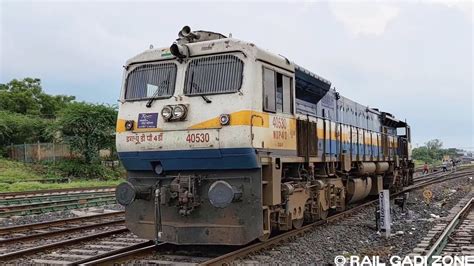 Wdp4d Diesel Locomotive Kjm Diesel Engine Train Videos Indian