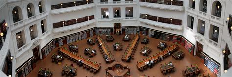 State Library Victoria Visitor Morris Hargreaves Mcintyre