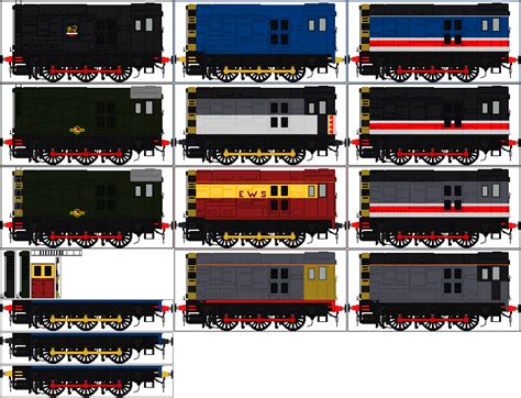 Br Class 08 Livery Pack V2 Outdated By Train48 On Deviantart