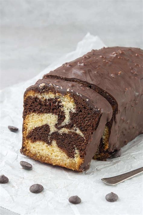 Perfect Chocolate Marble Loaf Cake Spatula Desserts