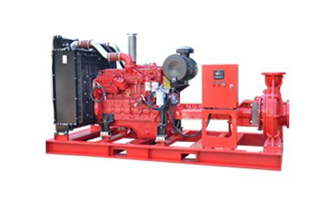 Diesel Engine End Suction Fire Fighting Pump