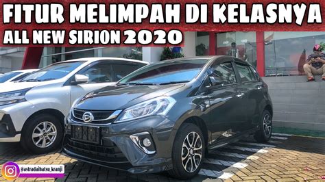 Fitur Melimpah Harga Murah Daihatsu All New Sirion 2020 GRANITE GREY