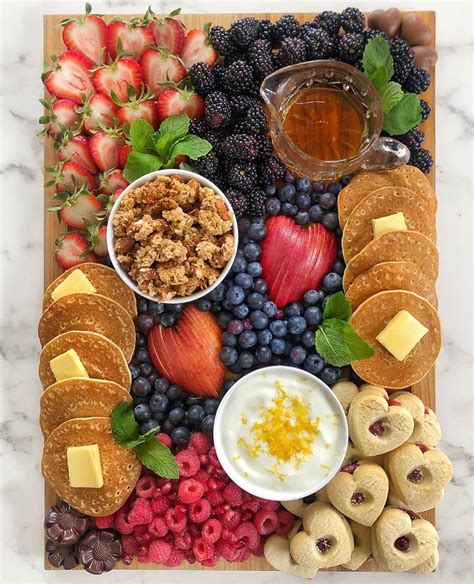 Meg Quinn On Instagram “🥞mother’s Day Brunch Board 🥞 Brought Back The Apple Hearts From The